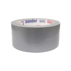 Лента клейкая армированная TPL 50ммх25м Klebebander серая (142864)