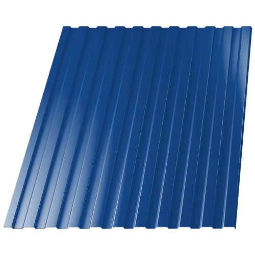 Профлист С8 1,5м 0,45мм A-B (RAL 5005 Сигнальный Синий) НЕКОНДИЦИЯ