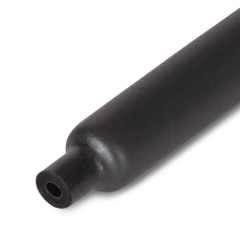 Трубка термоусаживаемая клеевая 4,8/1,6 мм (3:1) черная КВТ (59664)