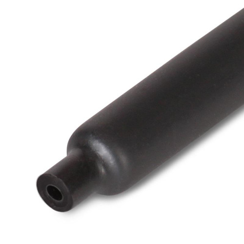 Трубка термоусаживаемая клеевая 4,8/1,6 мм (3:1) черная КВТ (59664)