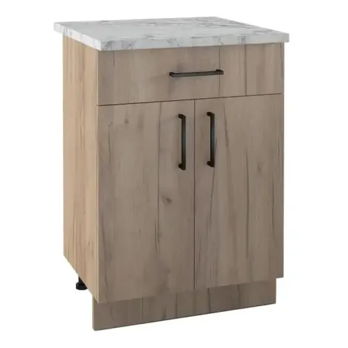 Стол рабочий EVA GOLD с 1 ящиком 60 дуб бунратти