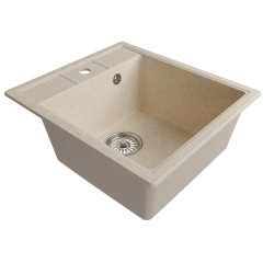 |Мойка комп. MIXLINE ML-GM28 450х500x190мм, бежевая (328), сифон