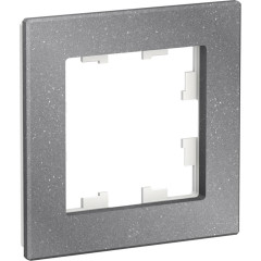 Рамка 1-пост AtlasDesign Nature мрамор айс грей SchE ATN343201