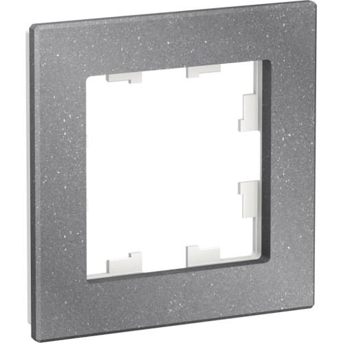 Рамка 1-пост AtlasDesign Nature мрамор айс грей SchE ATN343201