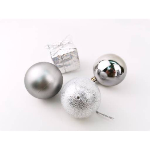 Шары новогодние набор 24шт, ассорти, Арт 38 (8\3260)