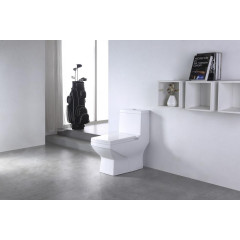 Унитаз-монолит EVA GOLD SM9006А сиденье ПП, с гофрой и гибкой подводкой