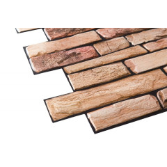 Панель ПВХ  Artdekart Мозаика 980*498*0,3 СЛАНЕЦ НАТУРАЛЬНЫЙ