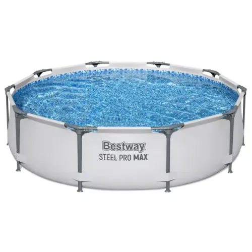 Бассейн каркасный BESTWAY STEEL PRO MAX 305*76см фильтр-насос (56408)
