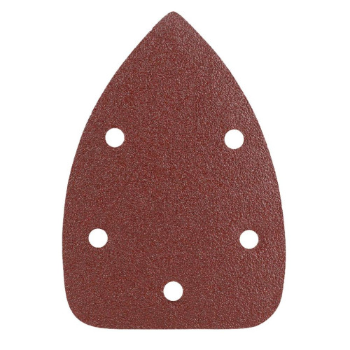 Шлифлист для дельтамашин PATRIOT 140х140х80мм, Р60, на липучке, 5 отверстий, 5 шт