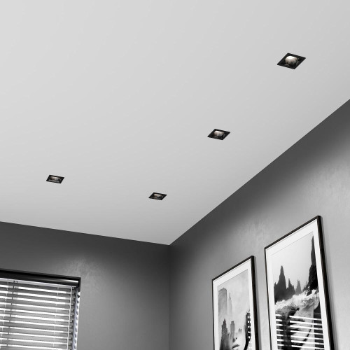 Свет. точ. ES 25085/LED 10W 4000K чёрный(*1)