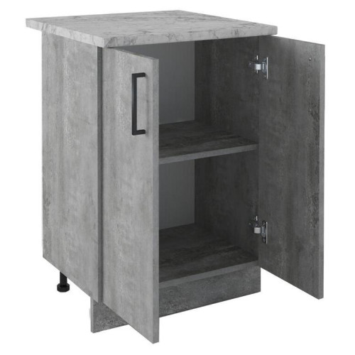 Стол рабочий EVA GOLD 60 светлый цемент