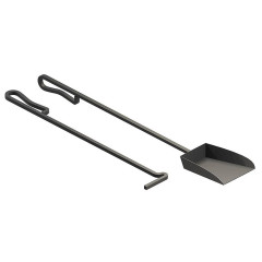 Набор для мангала GRATAR НИ105 (совок + кочерга)