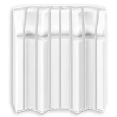 Накладка 80мм ИдеалДюра(ИД-ПФ80-Н8-Ф2 001 Бел)