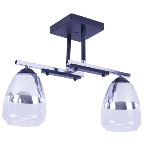 Светильник ЭкономСвет 20103/2BK+CR CR+CL