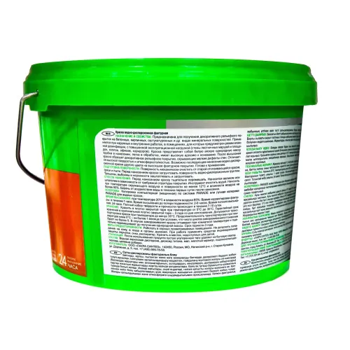 Краска в/д ЛАКРА PROFIT Фактурная Белый 18кг Л-С