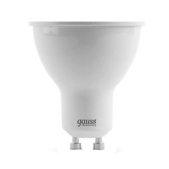 Лампа GU10 светодиод.5,5Вт 4100К GAUSS (450Lm)
