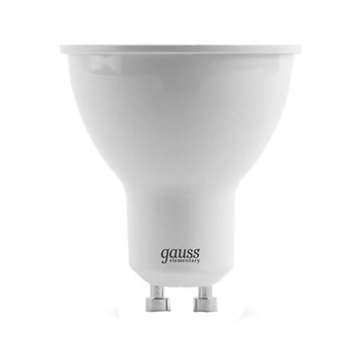 Лампа GU10 светодиод.5,5Вт 4100К GAUSS (450Lm)