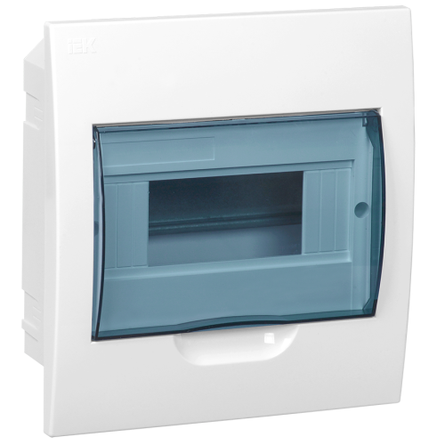 Бокс ЩРВ-П-8 модулей встраиваемый пластиковый IEK MKP12-V-08-40-20 (52040)