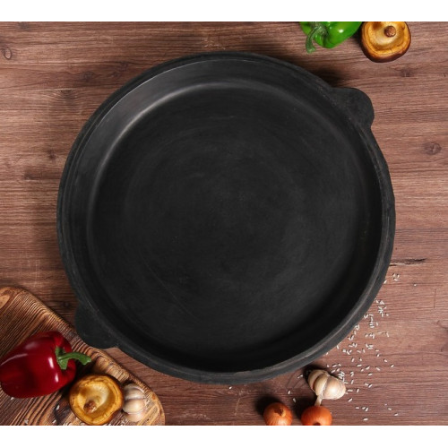 Крышка-сковорода чугунная, 12 л