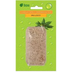 Соляная плитка с эфирным маслом 200г Эвкалипт 