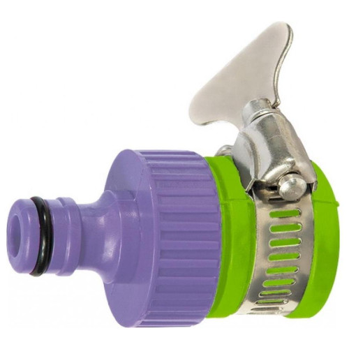 Адаптер PALISAD пластмассовый, 3/4 с внешним  хомутом (65760)