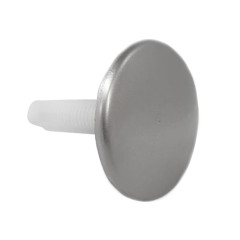 Заглушка для умывальника металлик