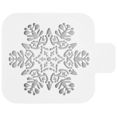 Трафарет Большая снежинка 2 пластик 9х9см (5120568)