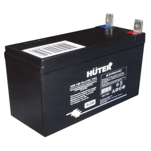 Аккумулятор 12V 7Ач HUTER (64/1/54)