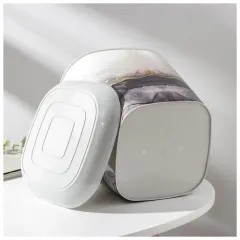 Кашпо ВИОЛЕТ мрамор 5 л квадратное (231069)