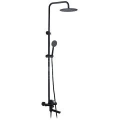 Душевая стойка FRAP F24801-6 чёрная