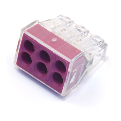 Клемма безвинт. без пасты (только для медных проводов) 6х2,5мм.кв. (112191)