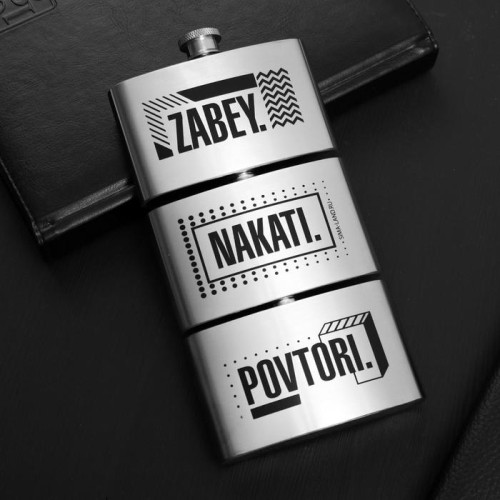 Фляга 0,09л по 3 