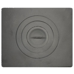 Плита чугунная одноконфорочная 340*410см 9,6кг П-1-3