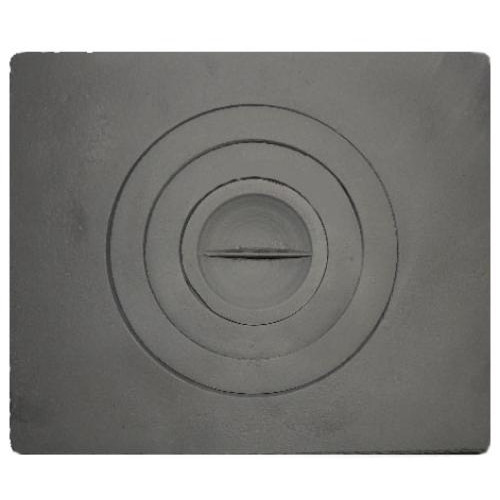 Плита чугунная одноконфорочная 340*410см 9,6кг П-1-3