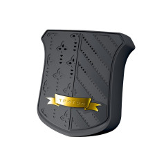 Звонок Тритон Готик проводной,черный с золотой вставкой,ГЗ-05