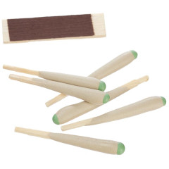 Спички водо-ветроустойчивые 42 мм, 6 шт (101-006)