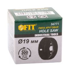 Коронка по дереву FIT 19 мм (36771)