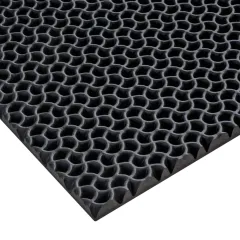 Коврик придверный 580*730мм Eva капелька черный (435322)