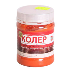Краска VGT колеровочная КИРПИЧНО-КРАСНАЯ 0,25кг