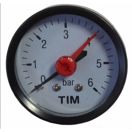 Манометр аксиальный TIM ф 1/4