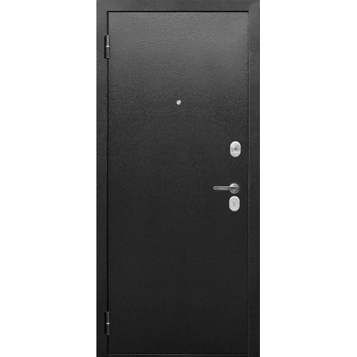 Дверь метал. Nova Серебро/Бетон снежный (2050*860, Левая)