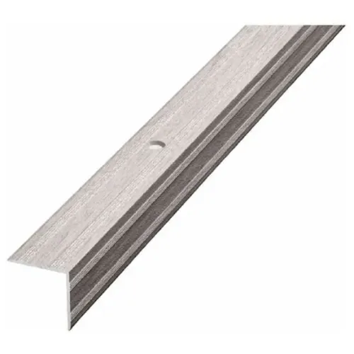 Профиль угловой 20*20 0,9 Ясень белый (Лука ПУ 05.900.106)