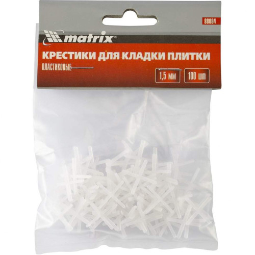 Крестики для плитки MATRIX 1,5мм 100шт (88084)
