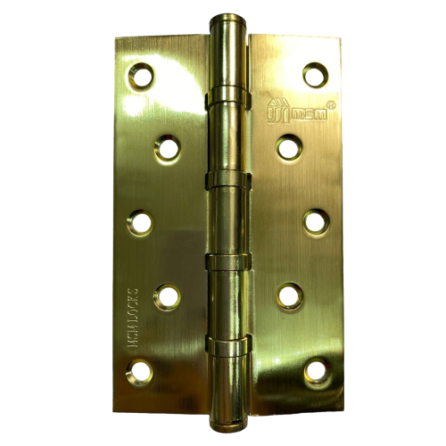 Петля врезная МСМ 125*75*2.5 SВ мат.латунь(05729)