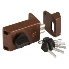 Замок накладной BORDER 88300 ЗНД1А-Д  г.Рязань медь (9173)