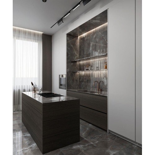 Плитка керамогранит 600*600 ARCADIA Pulpis Nero (за м2) 1,44м2 в уп.