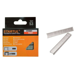 Скобы для степлера STARTUL тип 53, 12 мм каленые (ST4507-12)
