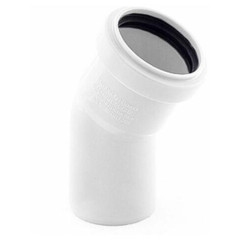 Отвод кан. БЕЛЫЙ РТП ф 110х30°