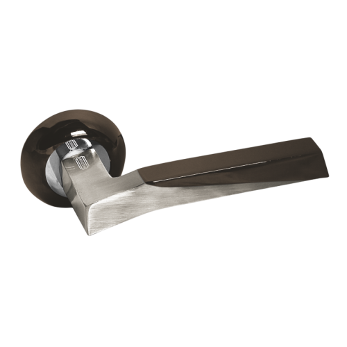 /Ручки раздельные PALIDORE А-134 ВН/НН, черный никель/белый никель (15535)