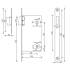 Защелка магнитная APECS 5300-M-WC-AB (05992)
